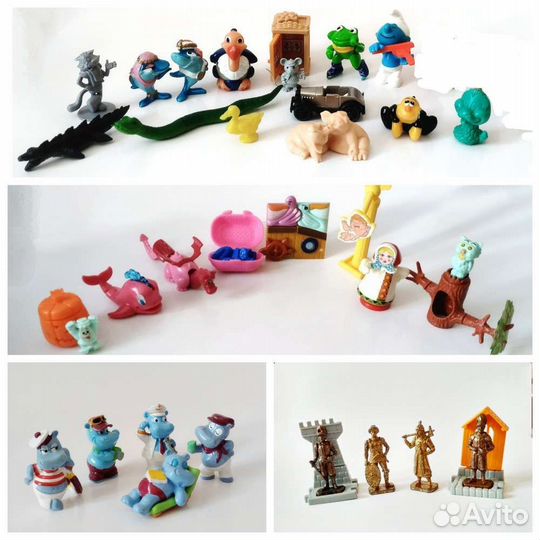 Киндер-сюрпризы kinder surprise 90х гг