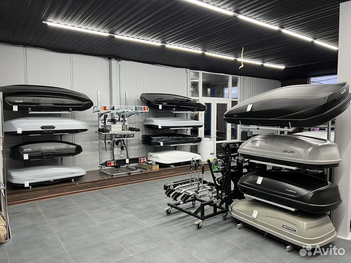 Автобоксы, рейлинги, багажники, велокрепления