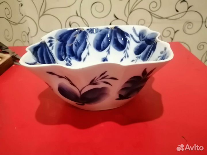 Салатник гжель