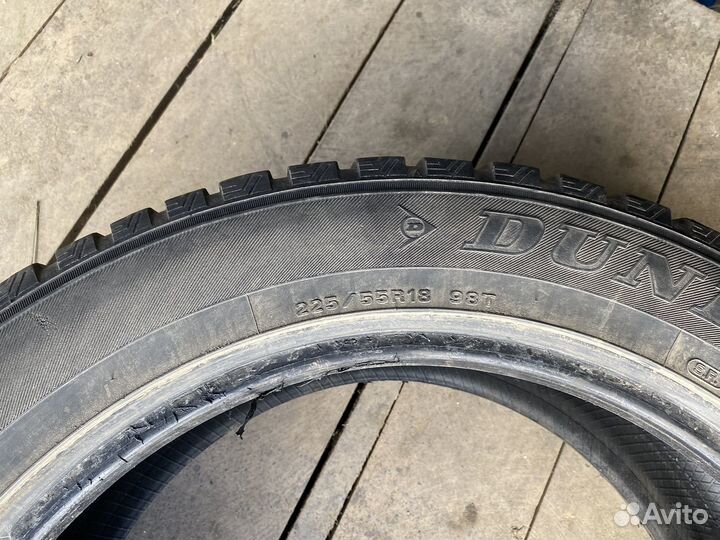 Резина зимняя Dunlop 225/55r18