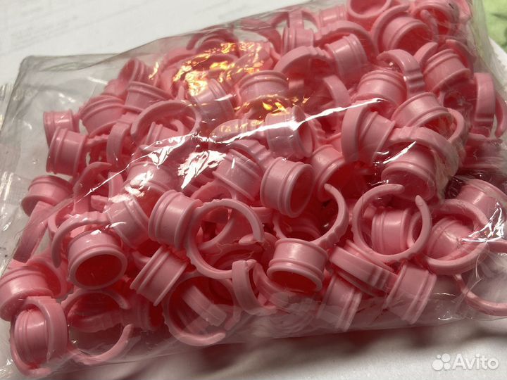 Колпачки-кольца для пигмента/клея