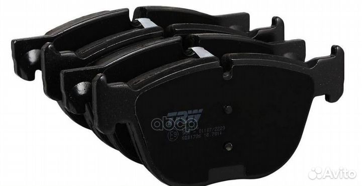 Колодки пер.BMW X5 E70 3.0 07 GDB1726 TRW