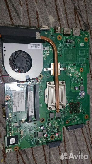 Ноутбук Toshiba L650-d разбор