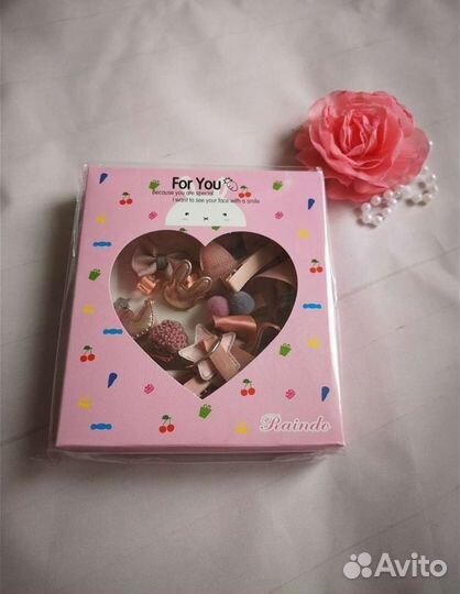 Набор заколочек и резиночек