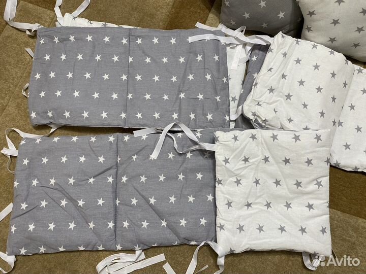 Бортики в детскую кроватку