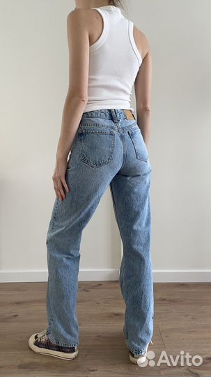 Прямые джинсы bershka