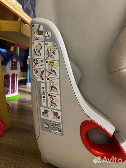 Детское автокресло britax romer king 2