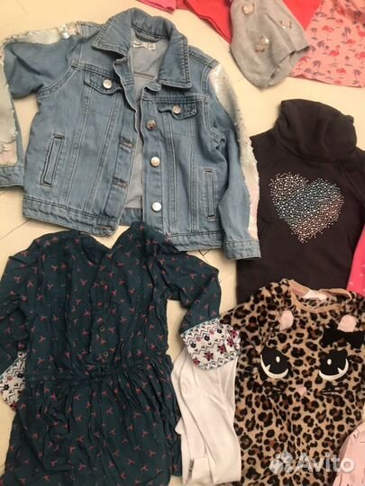 Пакет вещей на девочку 4-6 лет