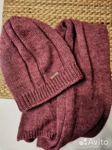 Комплект шапка и шарф женский