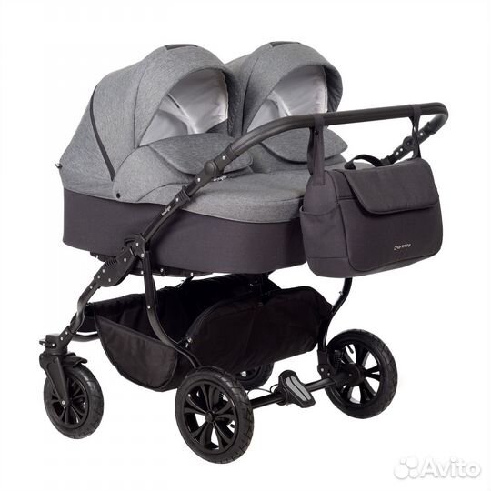 Коляска для детей с рождения для двойни