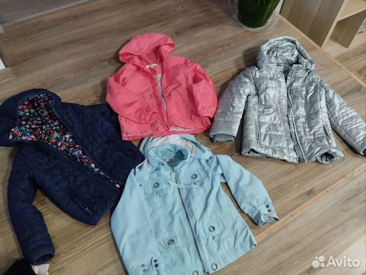 Вещи пакетом на девочку 116-122