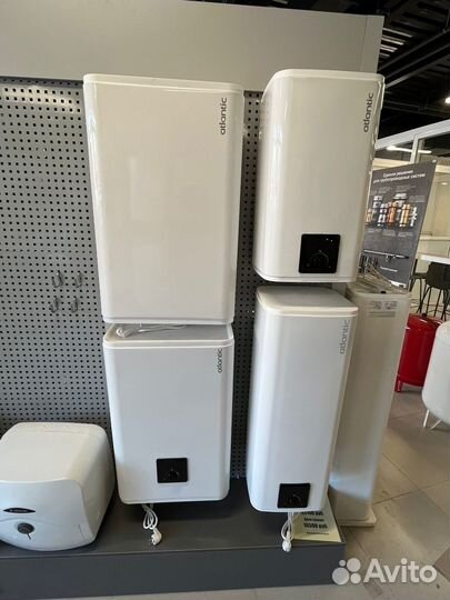 Водонагреватели под ключ. Круглый. Плоский