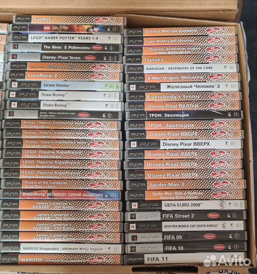 Коллекция игр для PSP