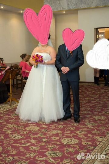 Свадебное платье 64 размер