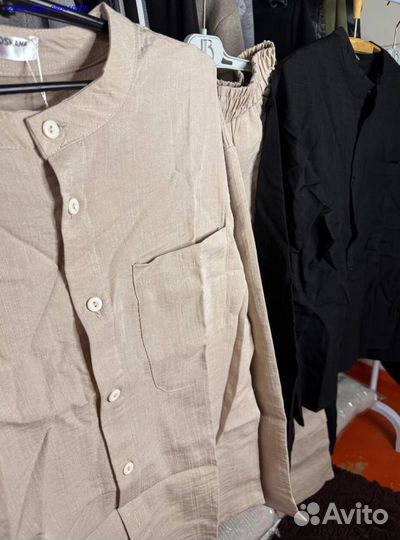 Льняной костюм (Арт.62846)