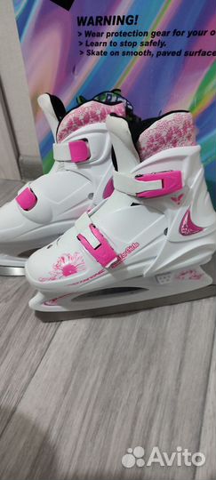 Коньки детские раздвижные 33 36