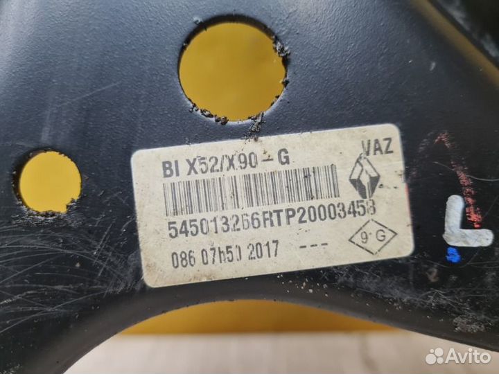 Рычаг передний левый Renault Logan 2 L8 K7M 2017