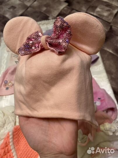 Детские шапочки для девочек