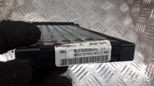 Электрический радиатор отопителя (тэн) citroen C4