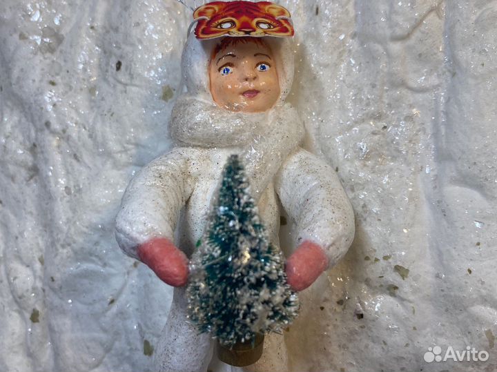 Ватная игрушка