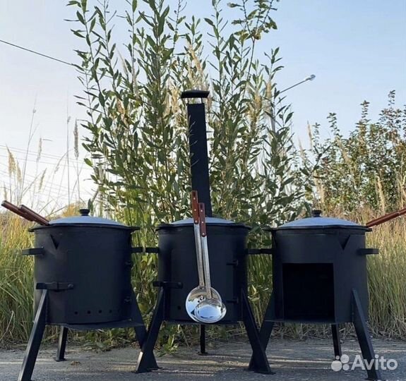 Чугунный кaзaн 4л