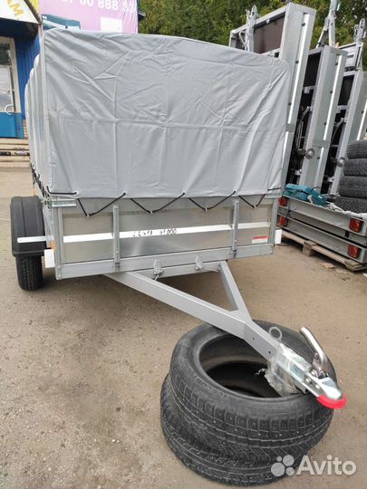Прицеп Спутник 2213/37, тент 700 мм