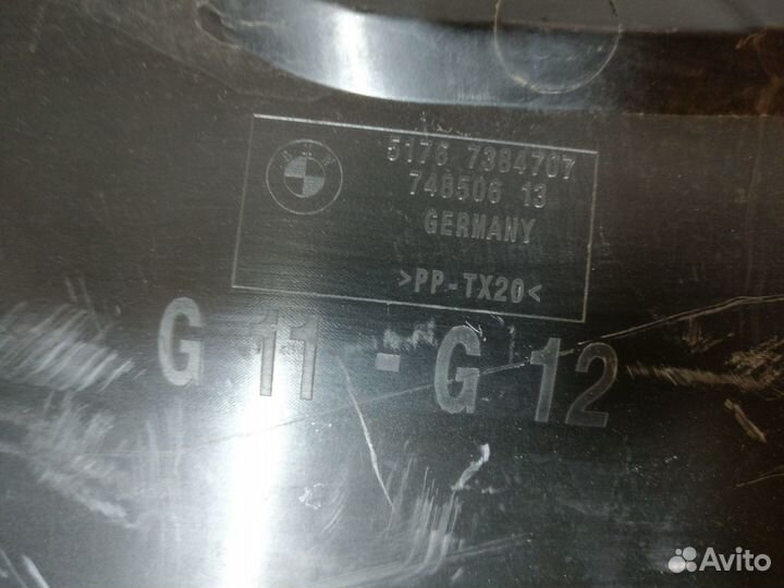 Бмв 7 G11 G12 2014- Подкапотник 17342