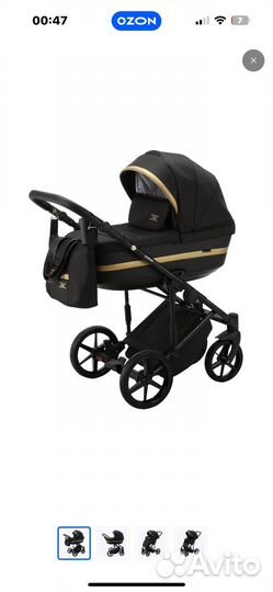 Коляска 2 в 1 adamex rimini