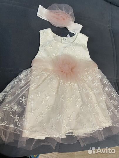Нарядное Платье на девочку новое 62 68