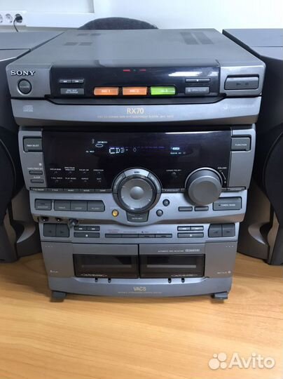 Музыкальный центр sony hcd-rx70
