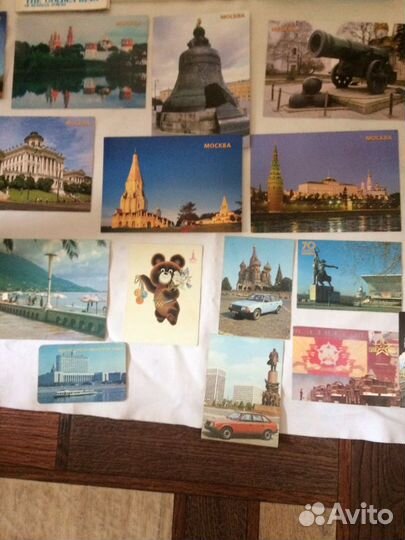 Открытки,календарики.сссрза все