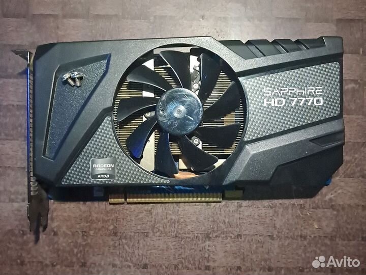 Видеокарта sapphire HD 7770