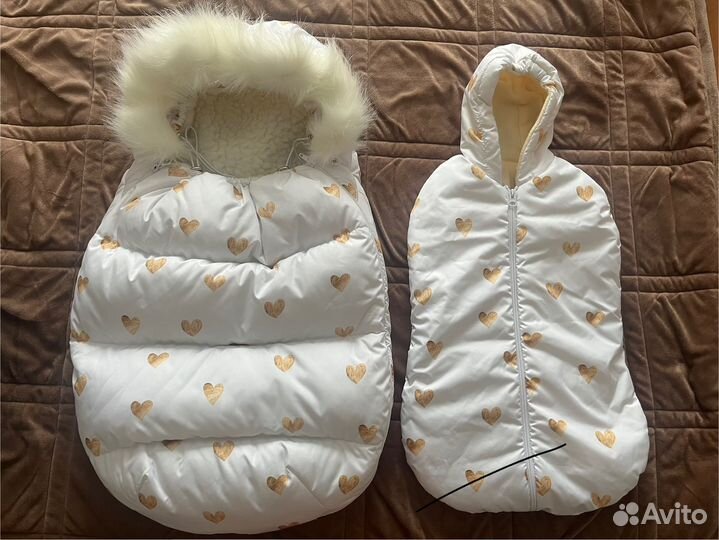 Конверт на выписку зима