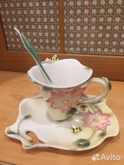 Чашка и блюдце