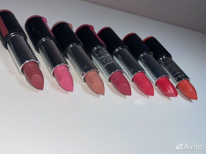 Помада givenchy le rouge, rouge interdit, vinil
