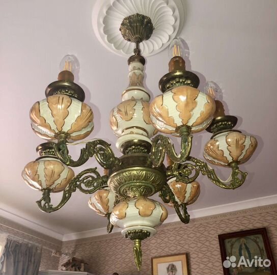 Люстра потолочная, Италия