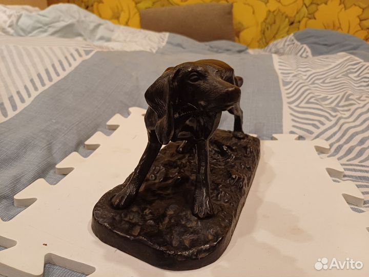 Каслинское Кусинское литье Собака Сеттер