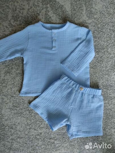 Муслиновый костюм детский