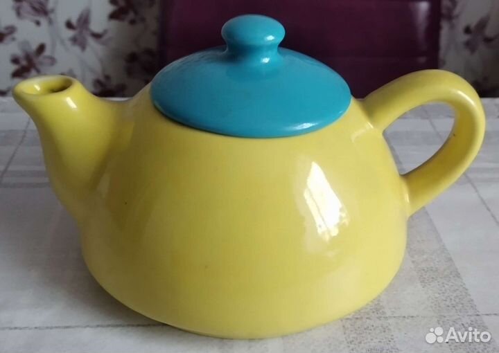 Заварочный чайник и кружка СССР