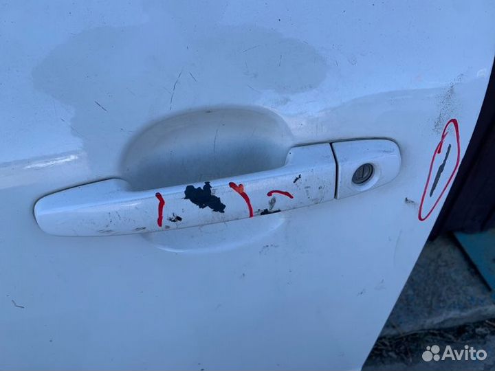 Стекло боковое переднее левое Toyota Ipsum ACM21W