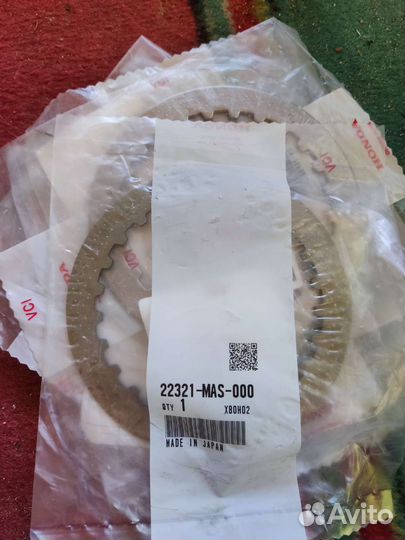 Honda диск сцепления 22321-MAS-000