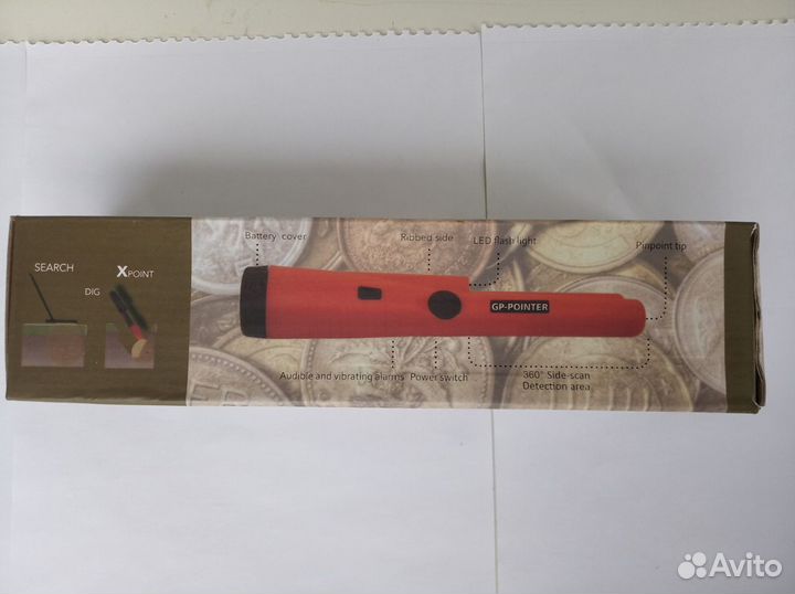 Металлоискатель пинпоинтер GP-pointer с батарейкой