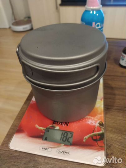 Котелок титановый набор альпиниста