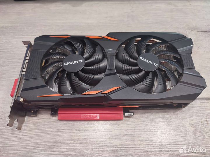 Видеокарта gigabyte GeForce GTX 1050 OC 2G