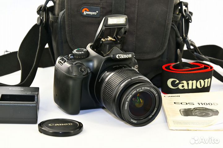 Canon EOS 1100D/T3 12.2MP цифрозеркалка Kit 18-55