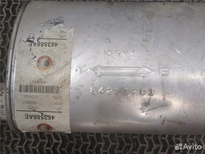 Глушитель Chrysler 300C 2011, 2013