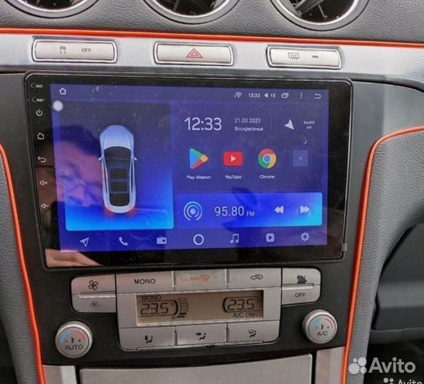 Магнитола Ford Galaxy / S-max Android IPS