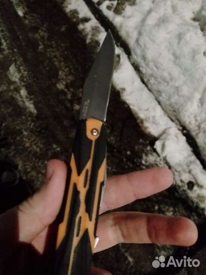 Нож книжка раскладной