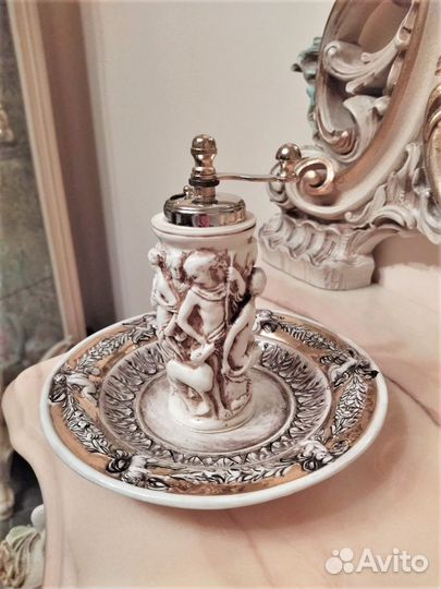 Набор для специй Capodimonte фарфор винтаж Италия