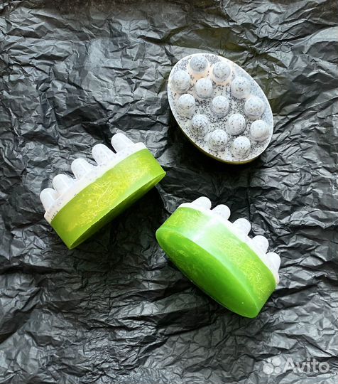 Массажное мыло с люфой